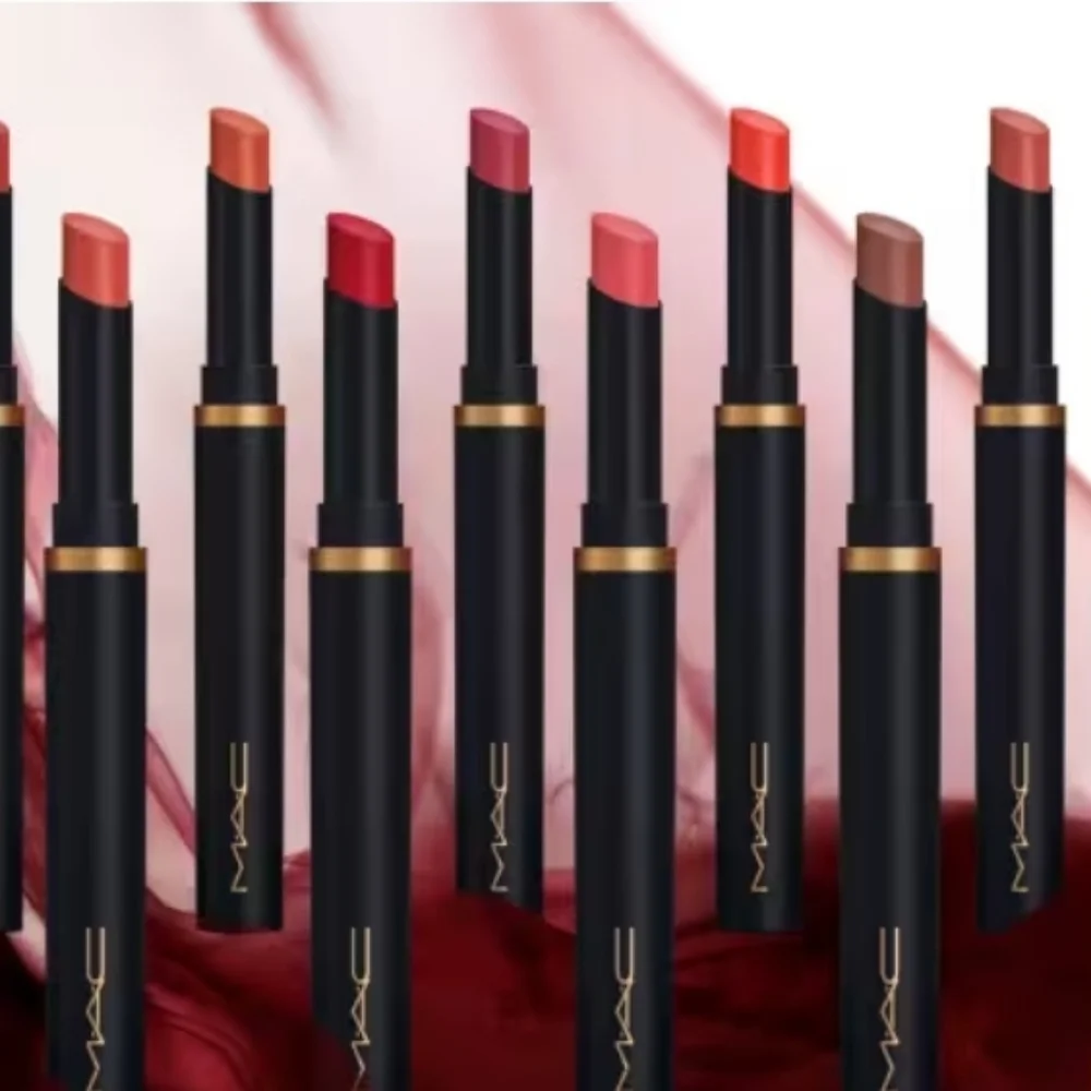 Mac Cosmetics Powder Kiss Velvet Blur Slim Stick Lipstick | Ruby New | Brand New
